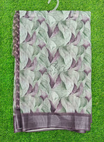 Load image into Gallery viewer, Lovely Digital Print Linen Saree