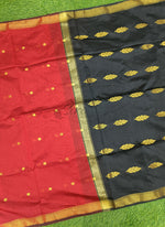 Load image into Gallery viewer, Festive Fancy Maheshwari Cotton Silk Saree