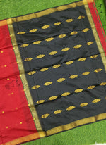 Load image into Gallery viewer, Festive Fancy Maheshwari Cotton Silk Saree