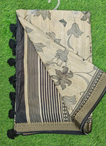 Load image into Gallery viewer, Beautiful Digital Print Fancy Tussar Saree
