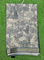 Load image into Gallery viewer, Beautiful Digital Print Fancy Tussar Saree