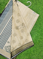 Load image into Gallery viewer, Beautiful Digital Print Fancy Tussar Saree