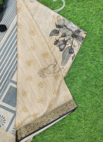 Load image into Gallery viewer, Beautiful Digital Print Fancy Tussar Saree
