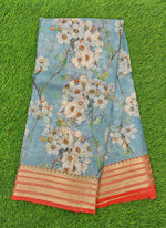 Load image into Gallery viewer, Lovely Digital Print Kota Saree in Vidarbha borders