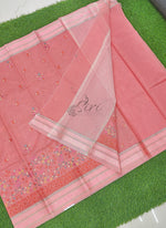 Load image into Gallery viewer, Elegant Supernet Saree in Embroidery Work