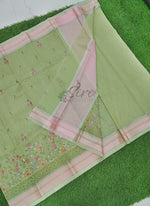 Load image into Gallery viewer, Elegant Supernet Saree in Embroidery Work