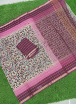 Load image into Gallery viewer, Beautiful Printed Pure Cotton Kota Saree