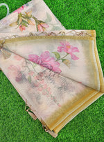 Load image into Gallery viewer, Beautiful Digital Print Chanderi Saree