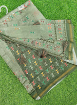 Load image into Gallery viewer, Beautiful Digital Print Chanderi Saree