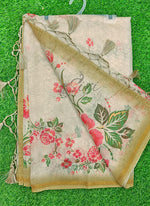 Load image into Gallery viewer, Beautiful Digital Print Chanderi Saree