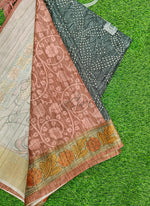 Load image into Gallery viewer, Beautiful Digital Print Tussar Saree