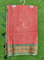 Load image into Gallery viewer, Beautiful Digital Print Tussar Saree