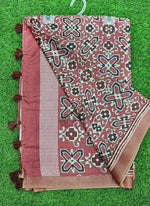 Load image into Gallery viewer, Beautiful Digital Print Tussar Saree