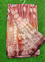 Load image into Gallery viewer, Beautiful Printed Fancy Silk Saree