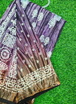 Load image into Gallery viewer, Beautiful Printed Fancy Silk Saree