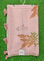 Load image into Gallery viewer, Beautiful Digital Print Soft Linen Saree