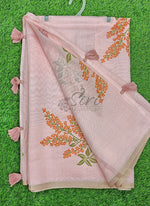 Load image into Gallery viewer, Beautiful Digital Print Soft Linen Saree