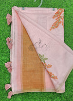 Load image into Gallery viewer, Beautiful Digital Print Soft Linen Saree