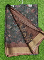 Load image into Gallery viewer, Latest Fancy Jute Cotton Saree