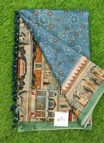 Load image into Gallery viewer, Lovely Digital Print Chanderi Saree