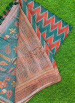 Load image into Gallery viewer, Lovely Digital Print Chanderi Saree