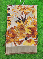 Load image into Gallery viewer, Lovely Digital Print Soft Raw Silk Saree