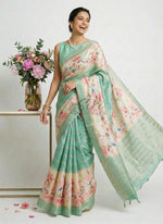 Load image into Gallery viewer, Lovely Digital Print Soft Silk Saree