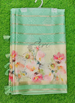 Load image into Gallery viewer, Lovely Digital Print Soft Silk Saree