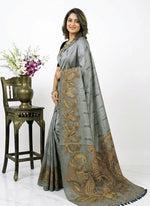 Load image into Gallery viewer, Lovely Digital Print Chanderi Saree