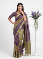 Load image into Gallery viewer, Exclusive Designer Digital Print Semi Tussar Saree