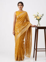 Load image into Gallery viewer, Lovely Printed Soft Organza Saree in Checks Design