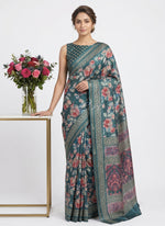 Load image into Gallery viewer, Siri Collections Latest Printed Fancy Silk Saree
