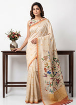 Load image into Gallery viewer, Siri Collections Premium Digital Printed Bhagalpur Silk Saree