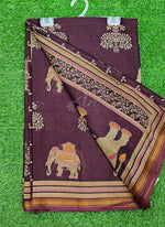 Load image into Gallery viewer, Siri Collections Soft Viscose Chanderi Saree