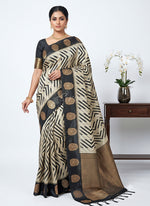 Load image into Gallery viewer, Siri Collections Premium Digital Printed Raw Silk Saree