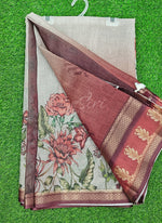 Load image into Gallery viewer, Siri Collections Digital Print Supernet Kota Saree