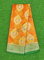 Load image into Gallery viewer, Lightweight Kora Silk Saree with Floral Weave with Blouse