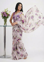 Load image into Gallery viewer, Garden Vareli High Quality Special Spectra Brasso Saree