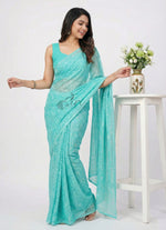 Load image into Gallery viewer, Authentic Garden Vareli Lock Chiffon Brasso Saree