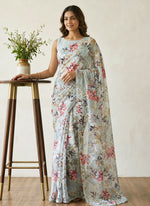 Load image into Gallery viewer, Garden Vareli High Quality Special Spectra Brasso Saree without Blouse