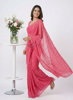 Load image into Gallery viewer, High Quality Garden Vareli Lock Chiffon Brasso Saree