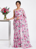 Load image into Gallery viewer, Garden Vareli High Quality Special Spectra Brasso Saree