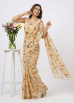 Load image into Gallery viewer, Garden Vareli High Quality Special Spectra Brasso Saree