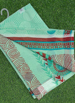 Load image into Gallery viewer, Authentic Garden Vareli Printed Lentus Saree