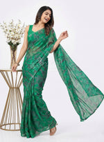 Load image into Gallery viewer, High Quality Garden Vareli Printed Nara Chiffon Saree