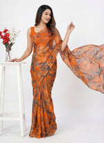 Load image into Gallery viewer, High Quality Garden Vareli Printed Nara Chiffon Saree