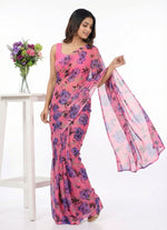 Load image into Gallery viewer, Exclusive Garden Vareli Printed Nara Chiffon Saree