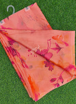 Load image into Gallery viewer, Garden Vareli Printed Nova Nara Chiffon Saree