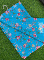 Load image into Gallery viewer, Latest Garden Vareli Printed Nara Chiffon Saree