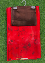 Load image into Gallery viewer, Garden Vareli Printed Nara Chiffon Saree with Blouse